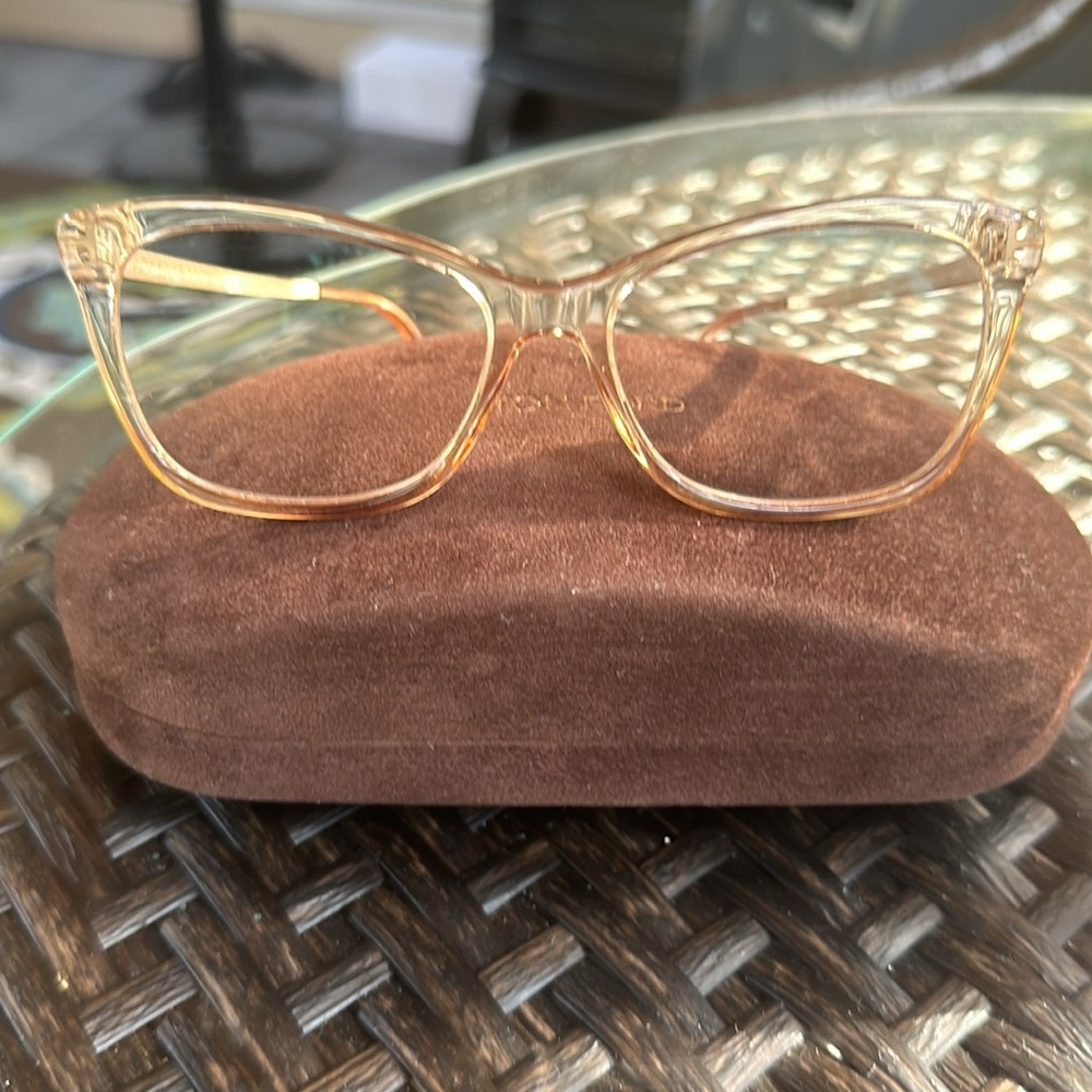 Tom Ford Clear Champagne Frames - image 2